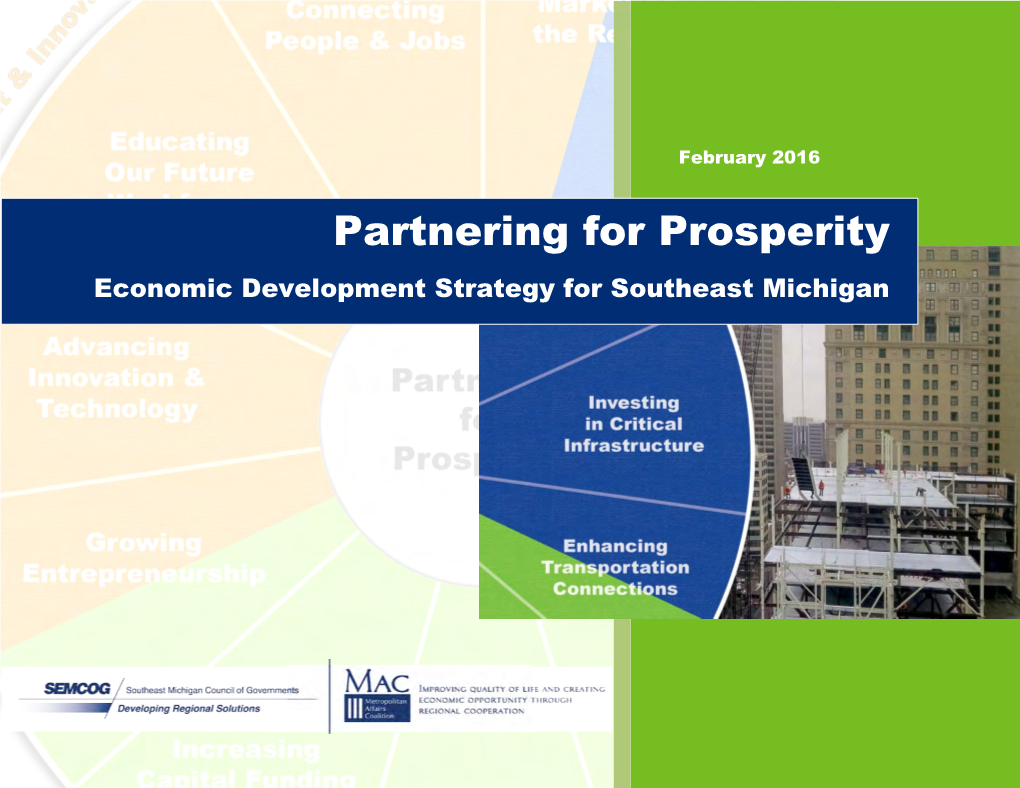 Partnering for Prosperity: Economic Development Strategy for Southeast Michigan