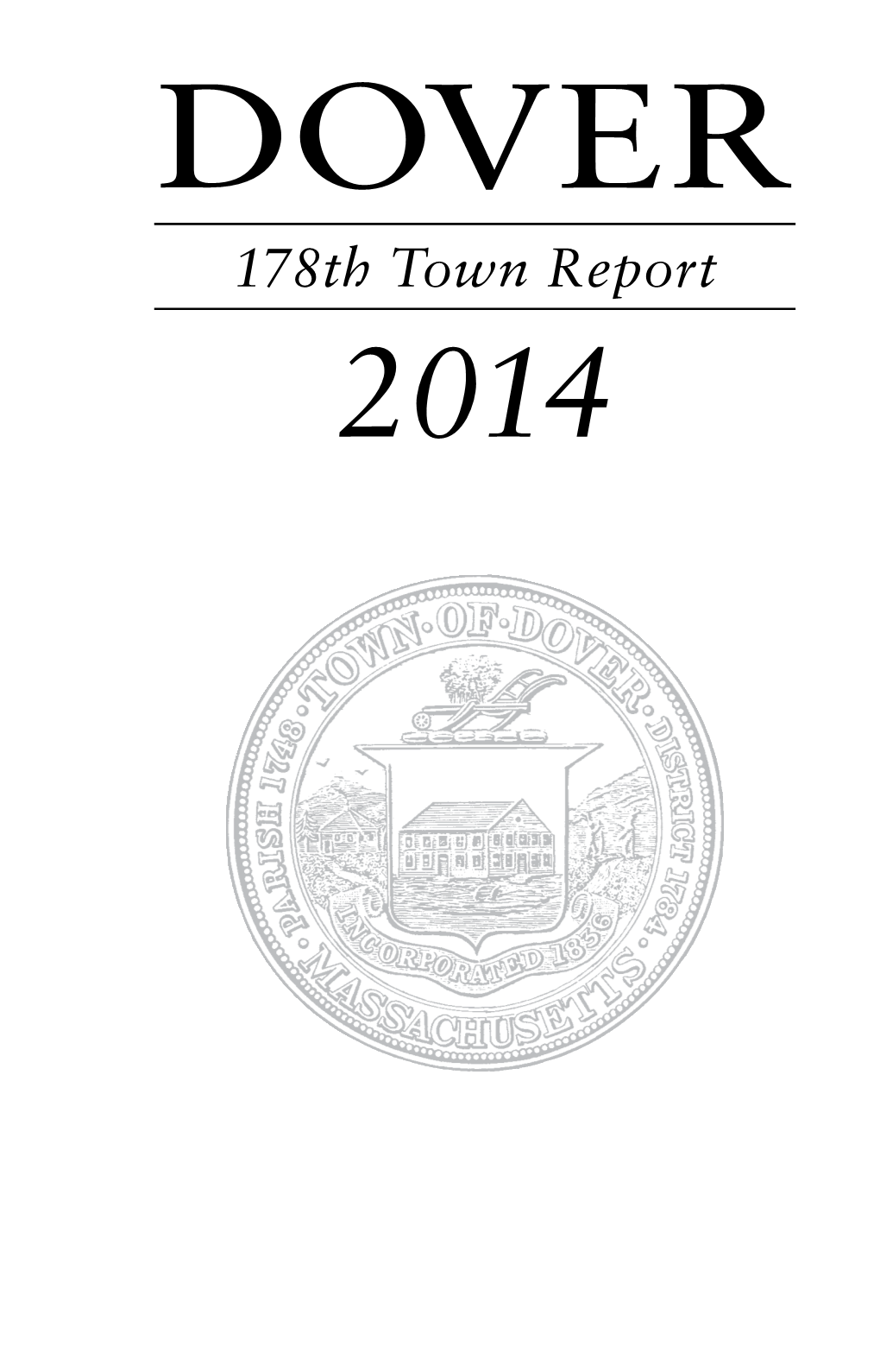 178Th Town Report 2014