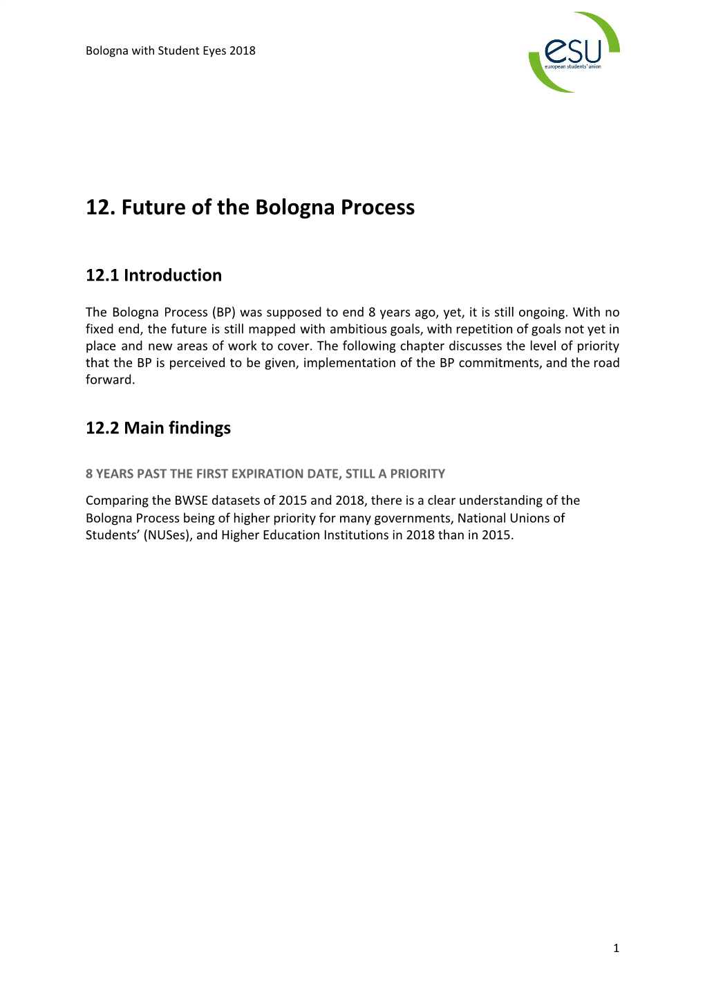 Future of the Bologna Process