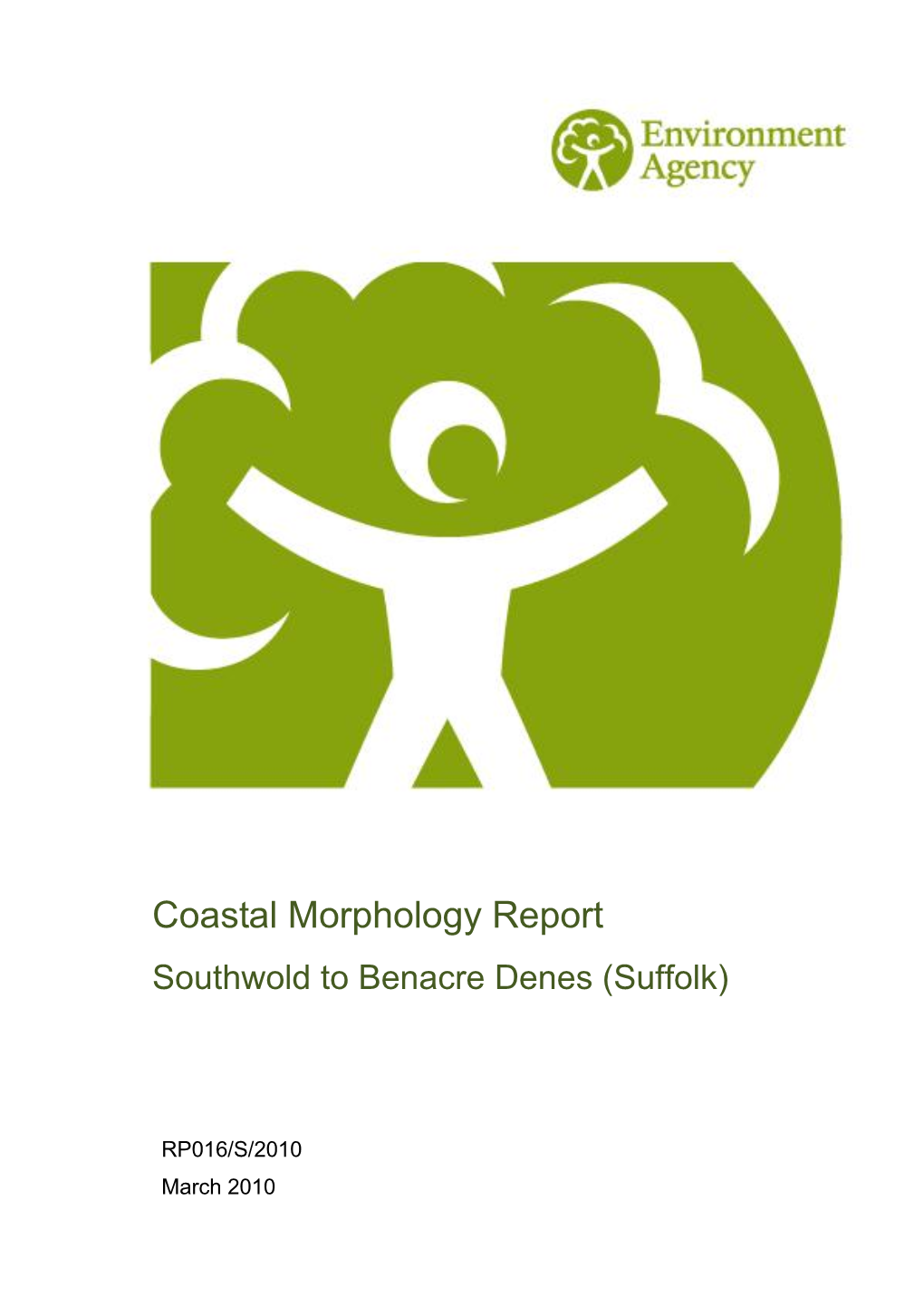 Coastal Morphology Report Southwold to Benacre Denes (Suffolk)