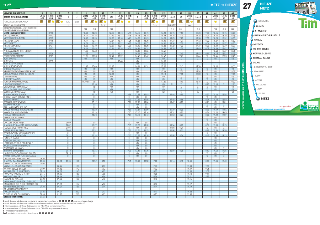 27 Metz Dieuze Dieuze Metz