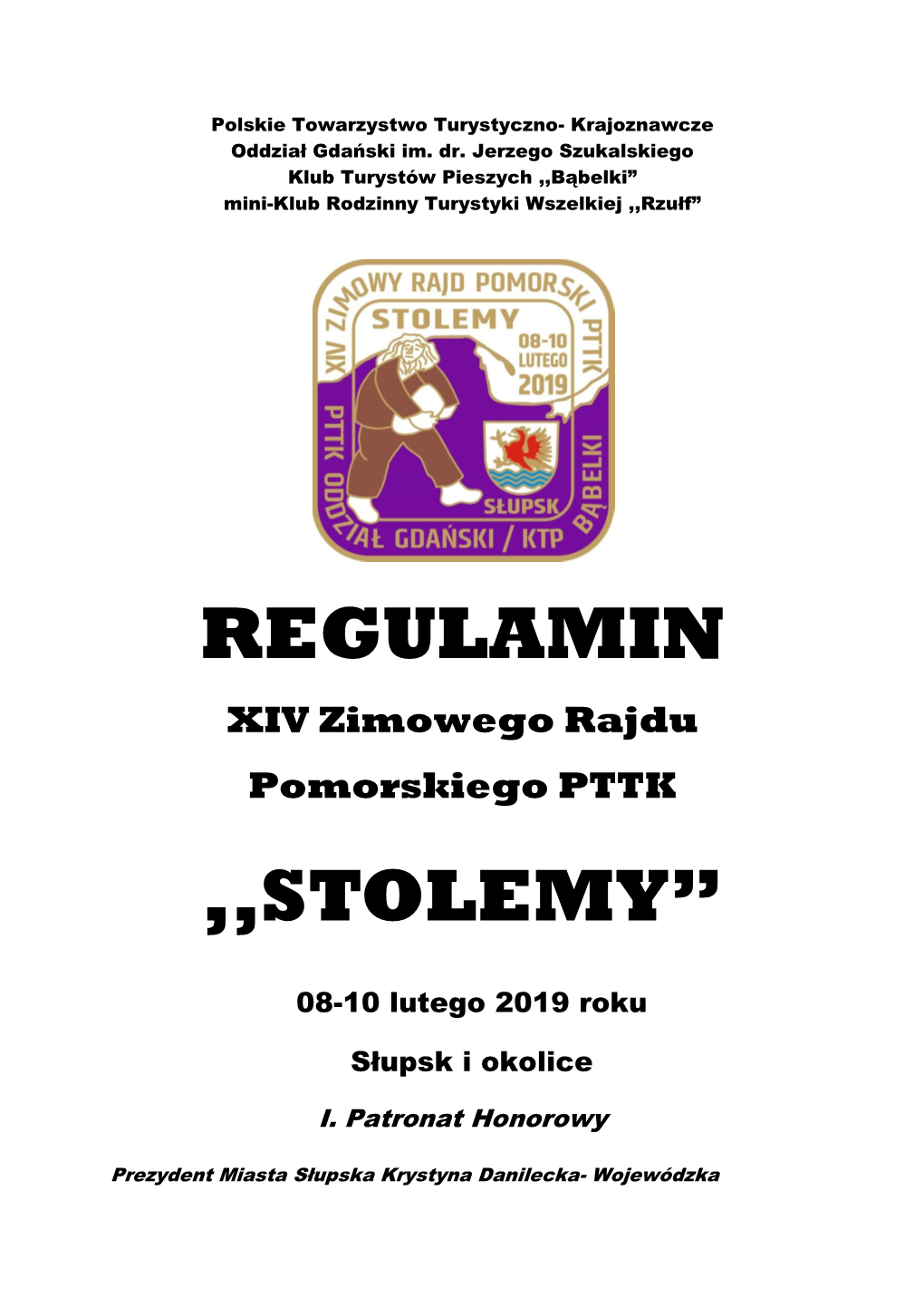 Regulamin XIV STOLEMY