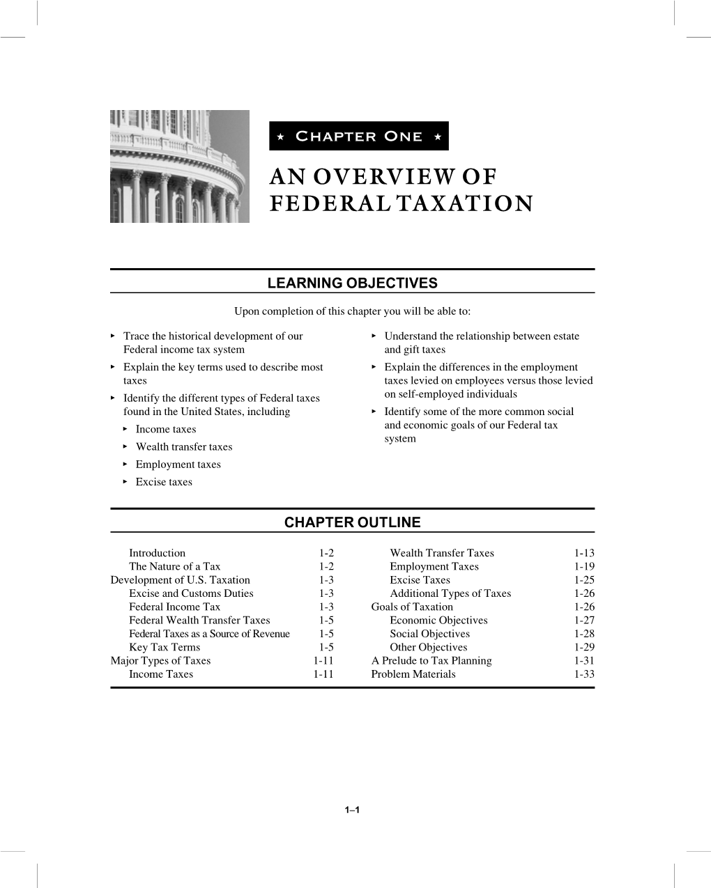 An Overview of Federal Taxation