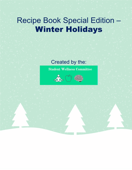 Recipe Book Special Edition – Winter Holidays