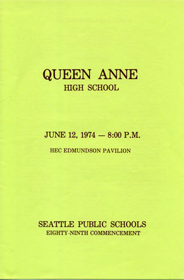 Queen Anne High School