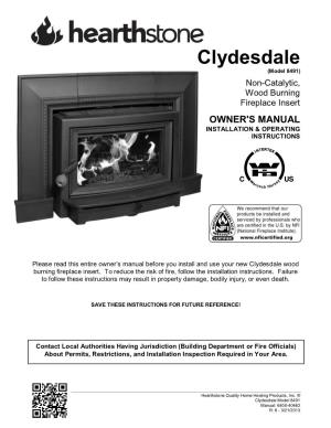 Clydesdale 8491 Manual