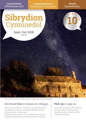 Sibrydion C 10 Cymunedol YEARS Sept–Oct 2018 Issue 60