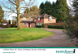 1 Willian Place, Nr. Churt, Hindhead, Surrey, GU26 6QZ * Large Family Home in Private Gated Close * 5 and Ladder Style Radiator