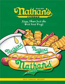 Nathan's Famous, Inc. 2014 Annual Report