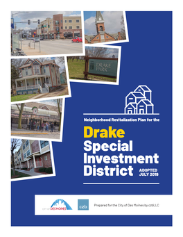 Drake Special Investment ADOPTED District JULY 2019