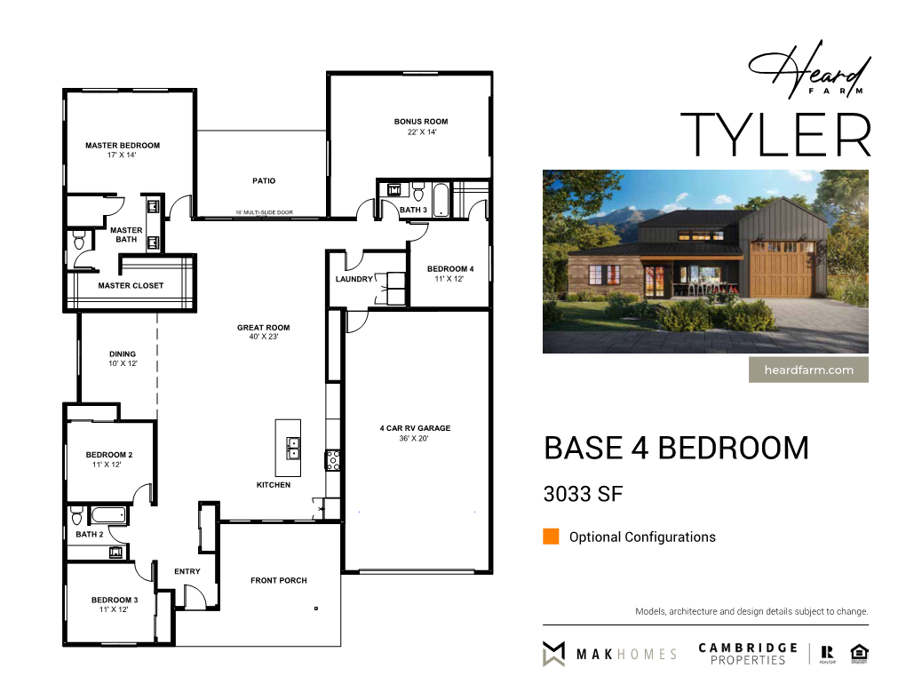 Floor Plan Options