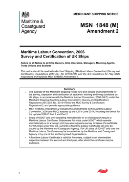 MSN 1848 (M) Amendment 2
