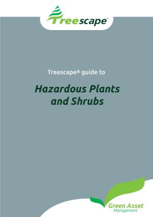Hazardous Plants and Shrubs