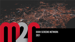 Dooh Screens Network 2021 About Dooh