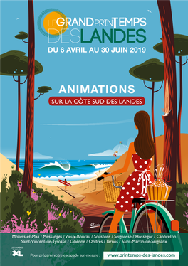 Animations Sur La Côte Sud Des Landes