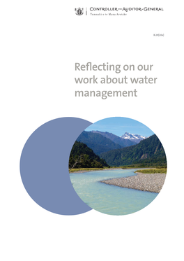 Reflecting on Our Work About Water Management