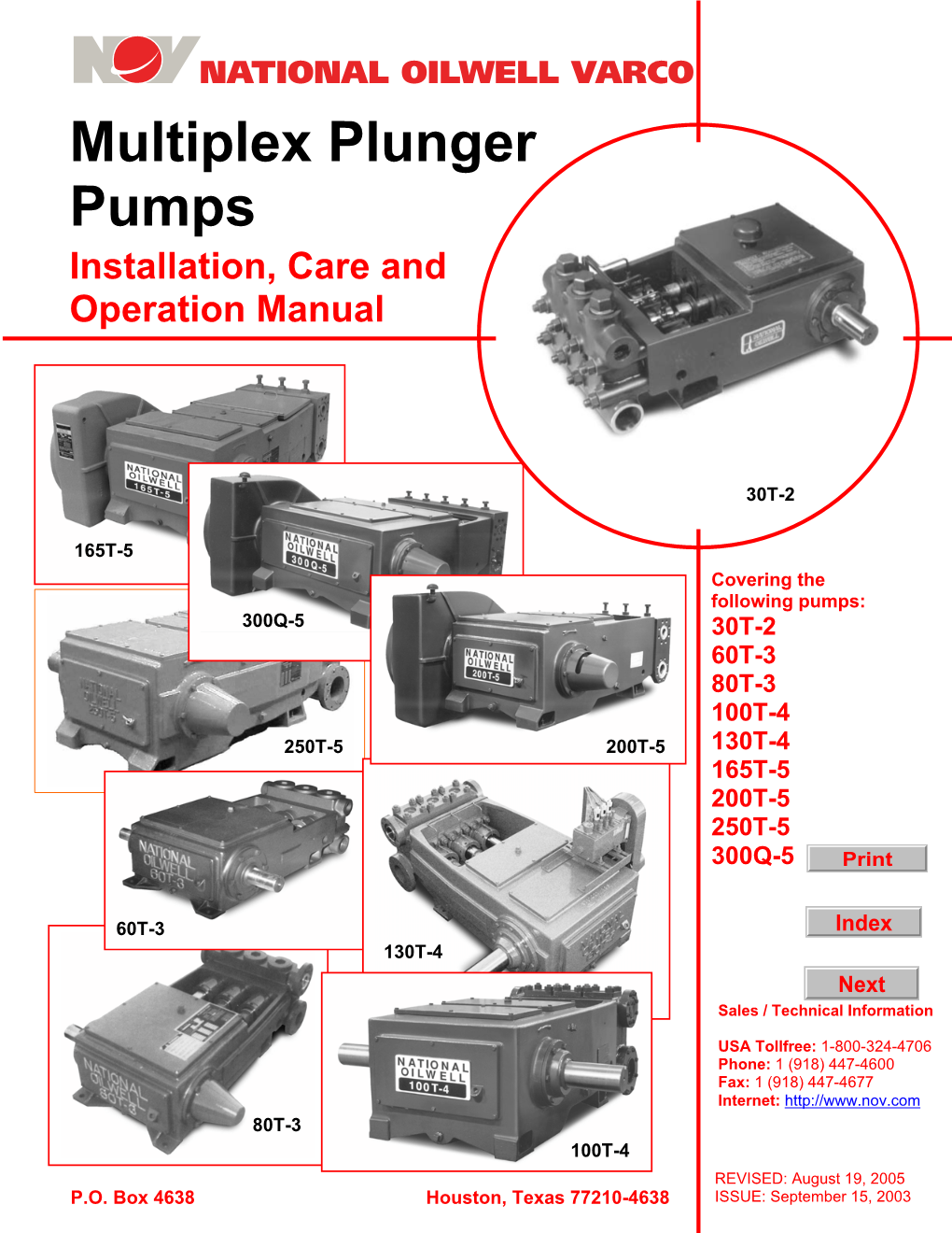 80T3-Multiplex-Plunger-Pumps-Installation-Care-And-Operation-Manual.Pdf