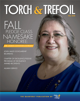 Fall 2020 Fall 2020 • Volume 96 • Number 3 Cover Story Features Departments