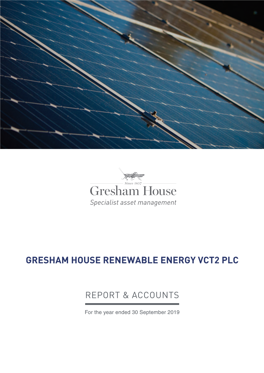 Gresham House Renewable Energy Vct2 Plc