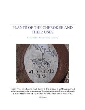 Plants of the Cherokee and Their Uses