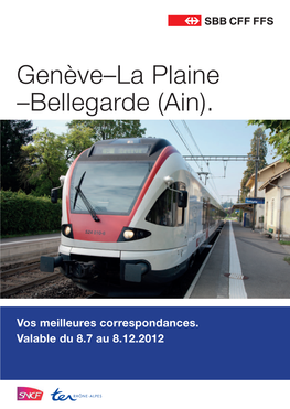 Genève–La Plaine –Bellegarde (Ain)