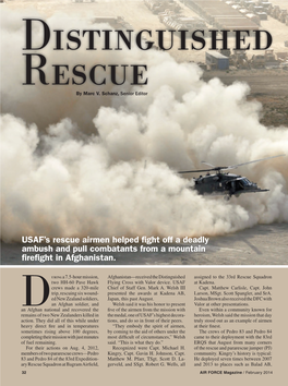 USAF's Rescue Airmen Helped Fight Off a Deadly Ambush and Pull
