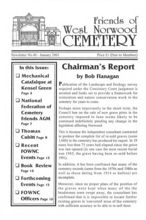 Friends of West Norwood CEMETERY
