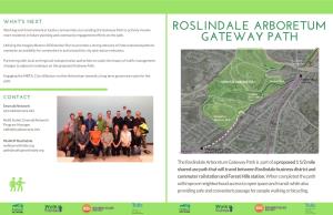 Roslindale Arboretum Gateway Path