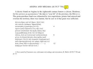 Aegina and Megara (Ig Iv.22 750)