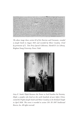 The Above Image Shows Section 63 of the Doctrine and Covenants, Revealed to Joseph Smith in August 1831 and Recorded by Oliver Cowdery