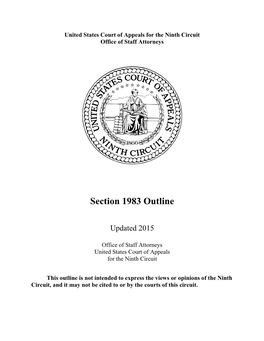 Section 1983 Outline