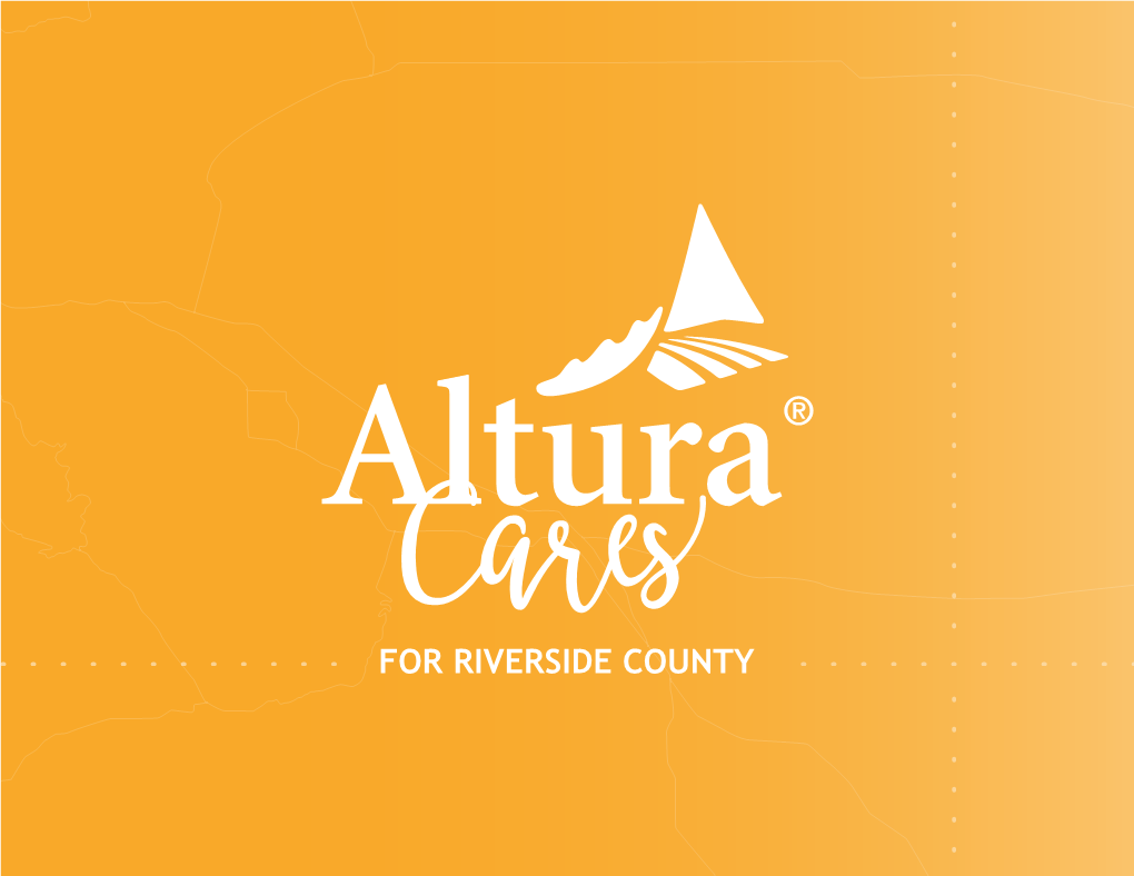 Altura Cares 2020 Impact Report