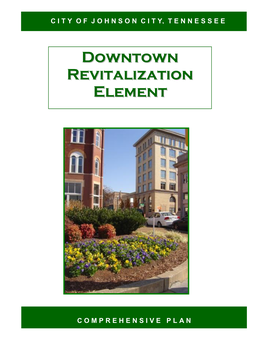 Downtown Revitalization Element Johnson City Comprehensive Plan