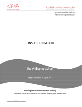 Inspection Report Inspection Report