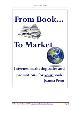 From Book to Market