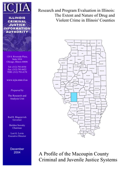 A Profile of the Macoupin County Criminal and Juvenile Justice Systems