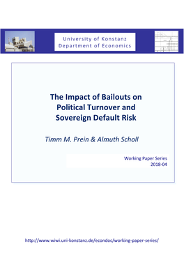 The Impact of Bailouts on Political Turnover and Sovereign Default Risk