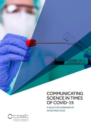 Publication: Communicating Science in Times of COVID-19