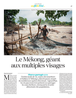 Le Mékong, Au Laos