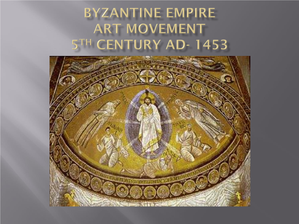7Th T1 Byzantine Art Presentat