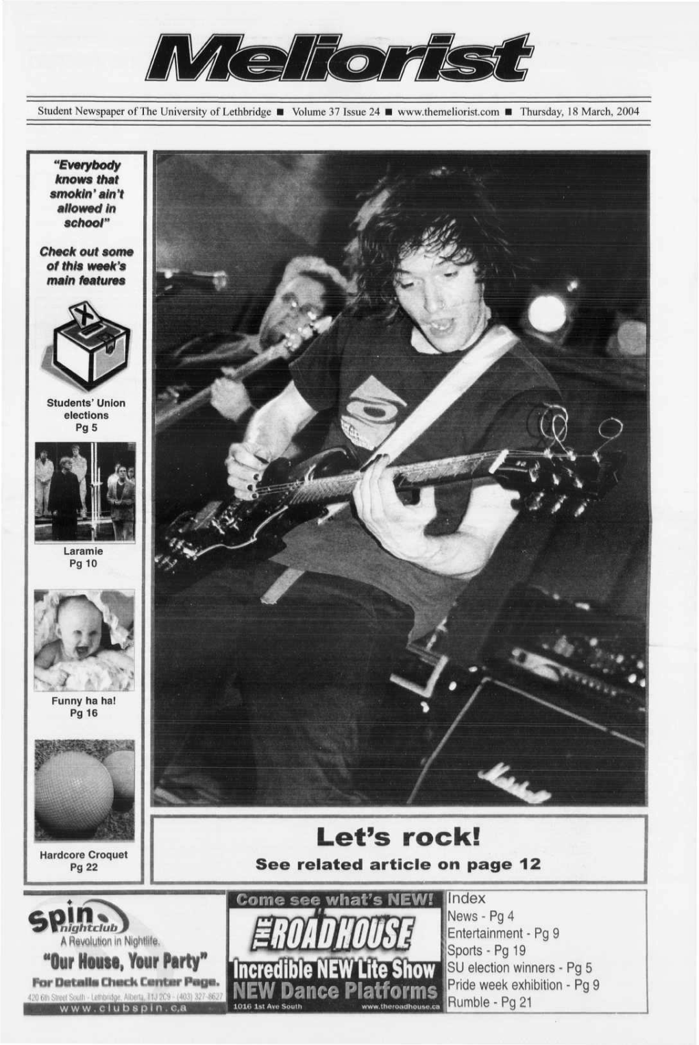 Let's Rock! Hardcore Croquet Pg22 See Related Article on Page 12
