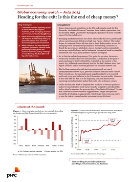Global Economy Watch- July 2013