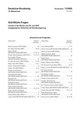 Drucksache 18/5455 18