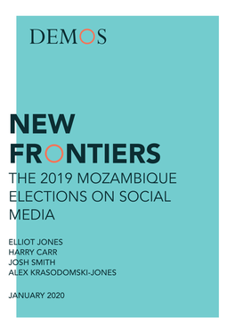 The 2019 Mozambique Elections on Social Media