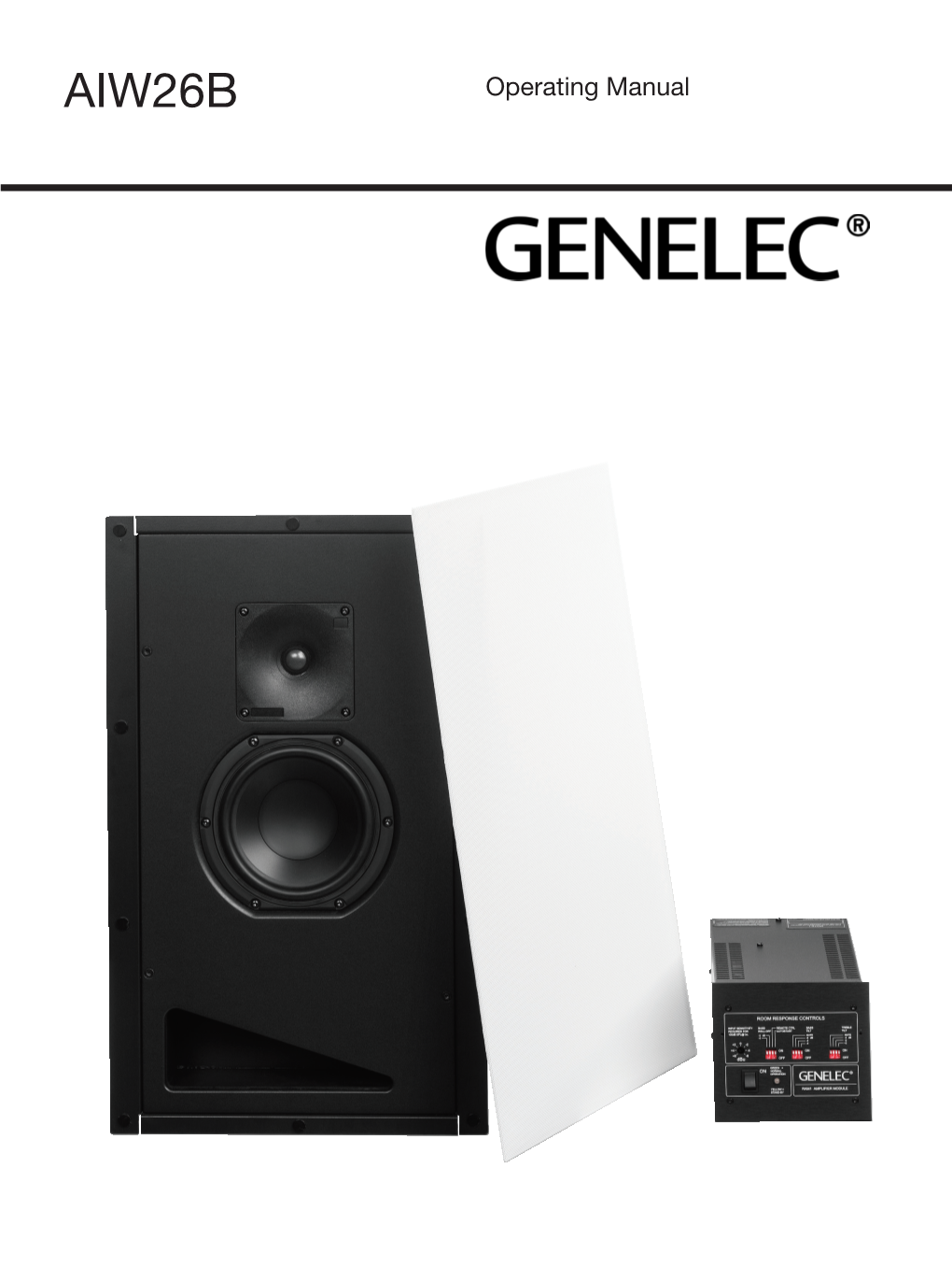 AIW26B Operating Manual Genelec AIW26B Operating Manual