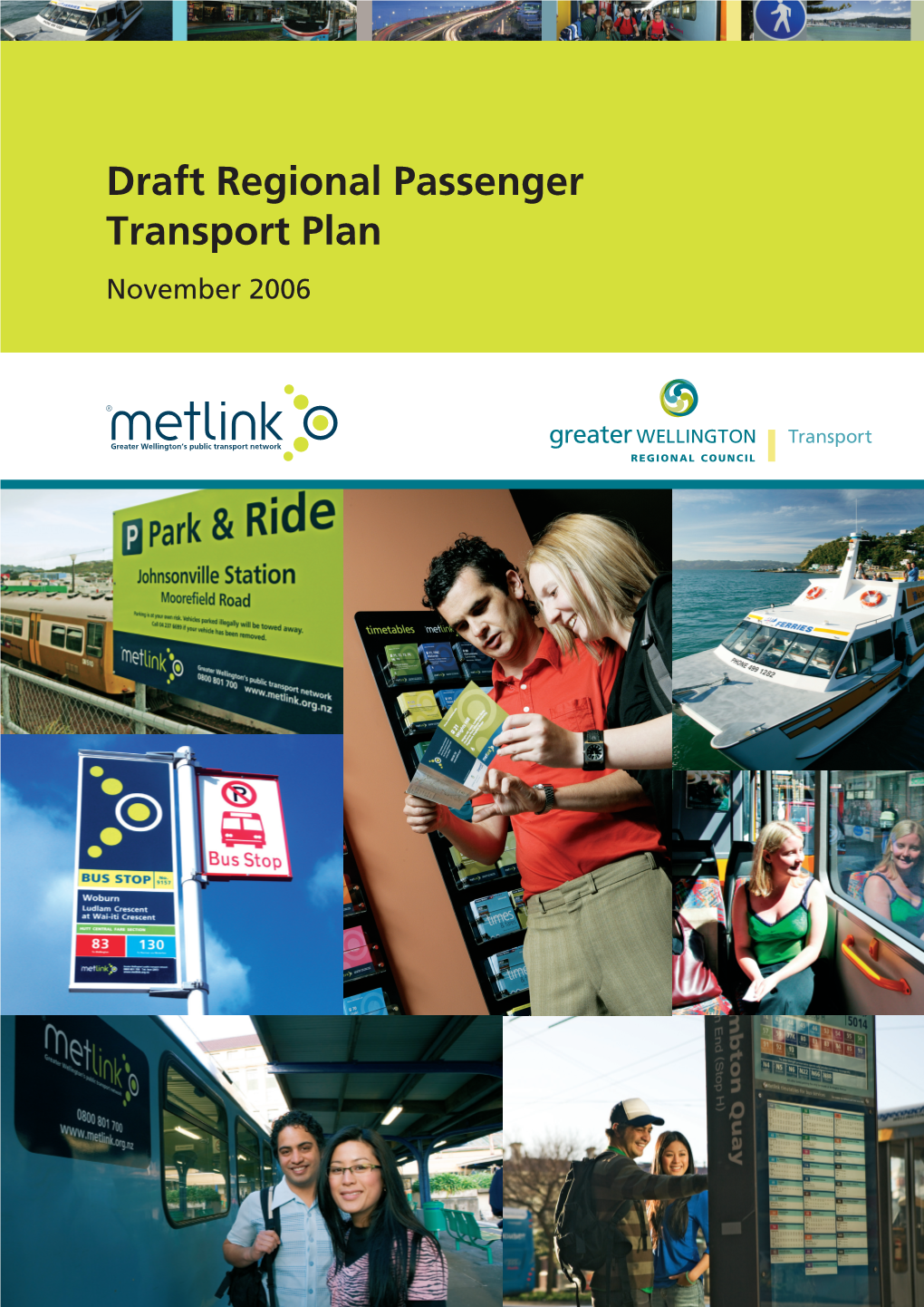 Draft Regional Passenger Transport Plan Dr Tr