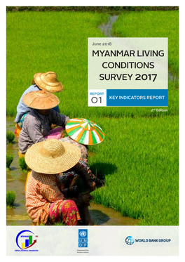 2017 Myanmar Living Conditions Survey