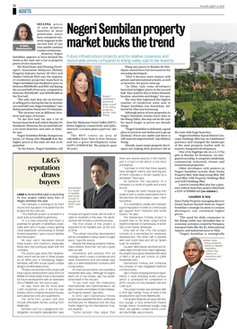Negeri Sembilan Property Market Bucks the Trend