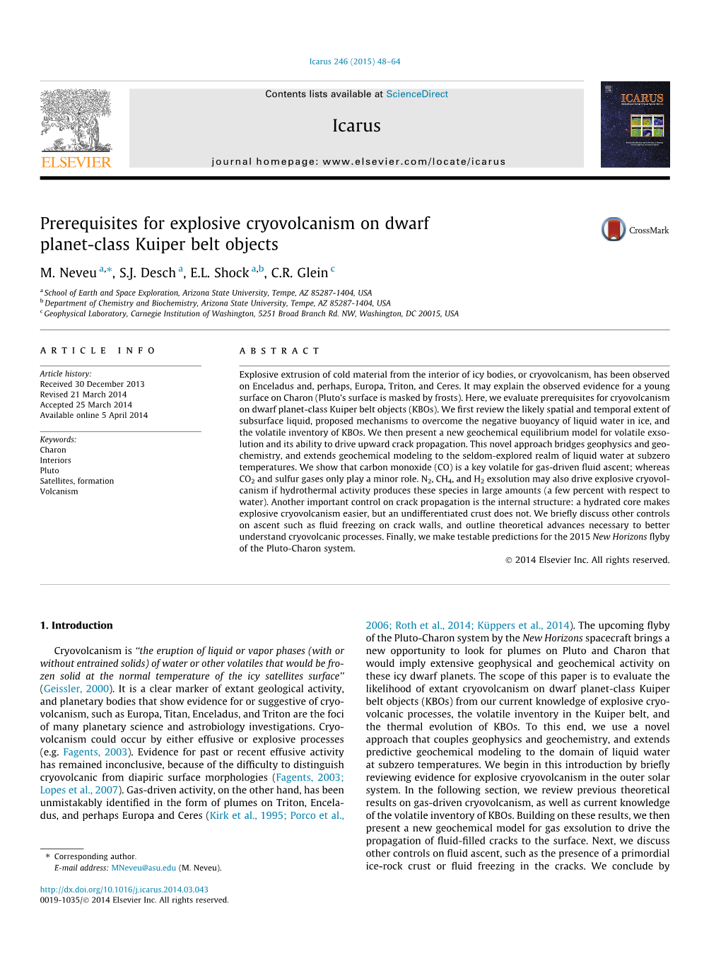 Prerequisites for Explosive Cryovolcanism on Dwarf Planet-Class Kuiper Belt Objects ⇑ M