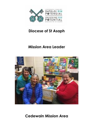 Diocese of St Asaph Mission Area Leader Cedewain Mission Area